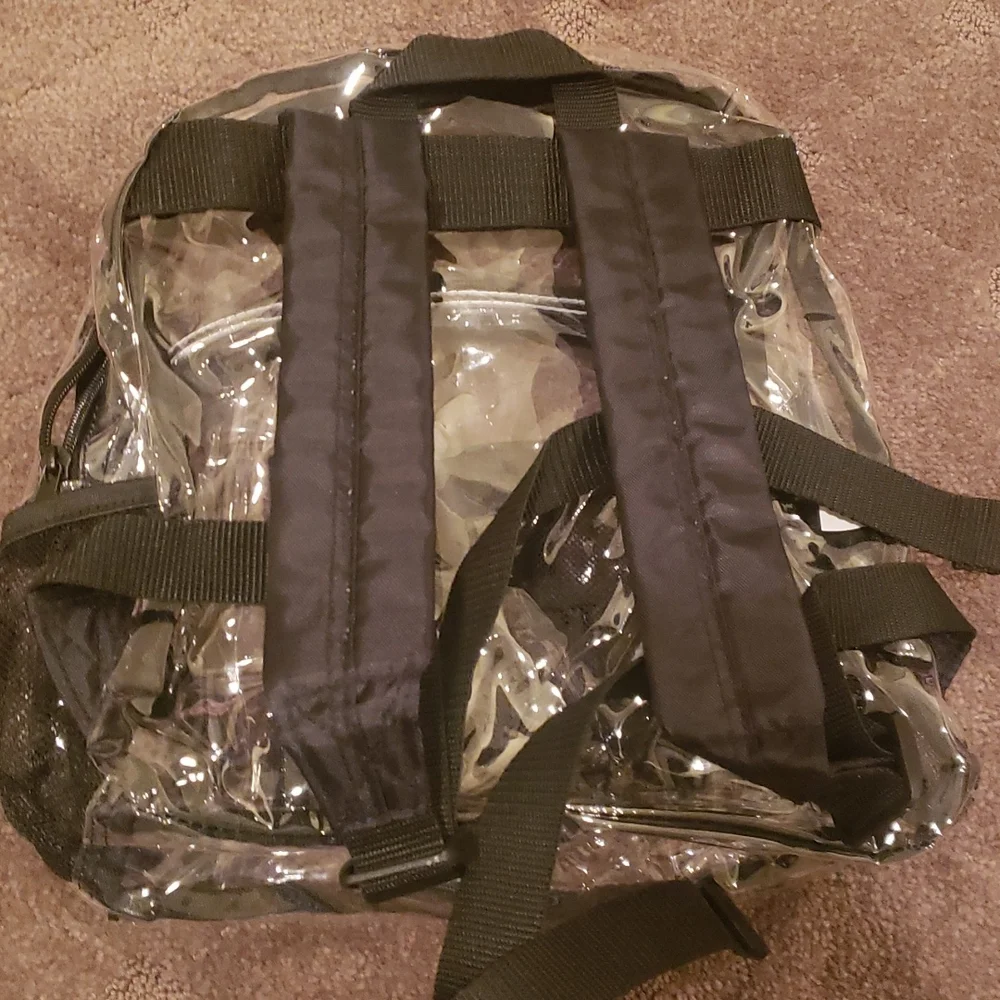 See through plastic backpack - Picture 2 of 2